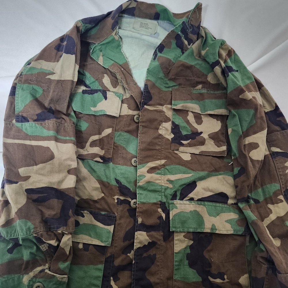 2 BDU Camo Woodland USAF Small Regular Jacket/Shirts